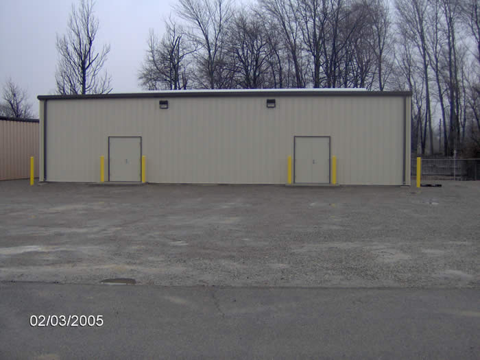 50x70 National Gaurd metal building